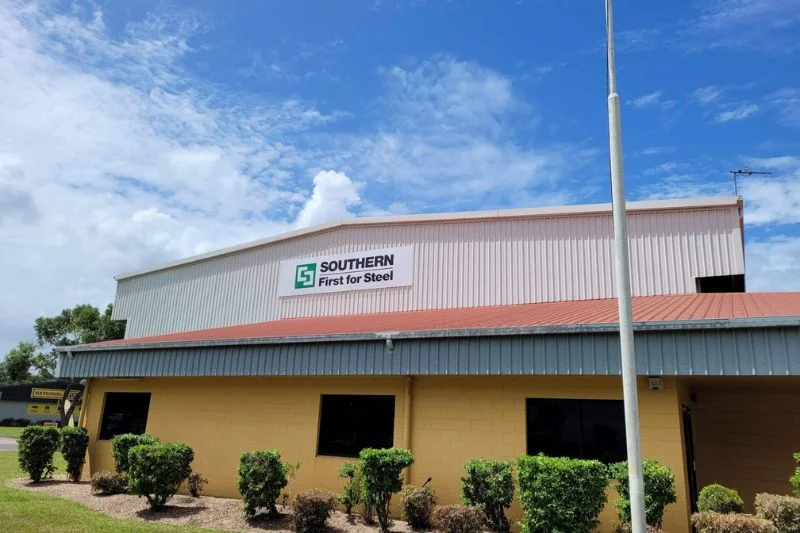 Exterior view of Southern Steel Queensland Cairns office