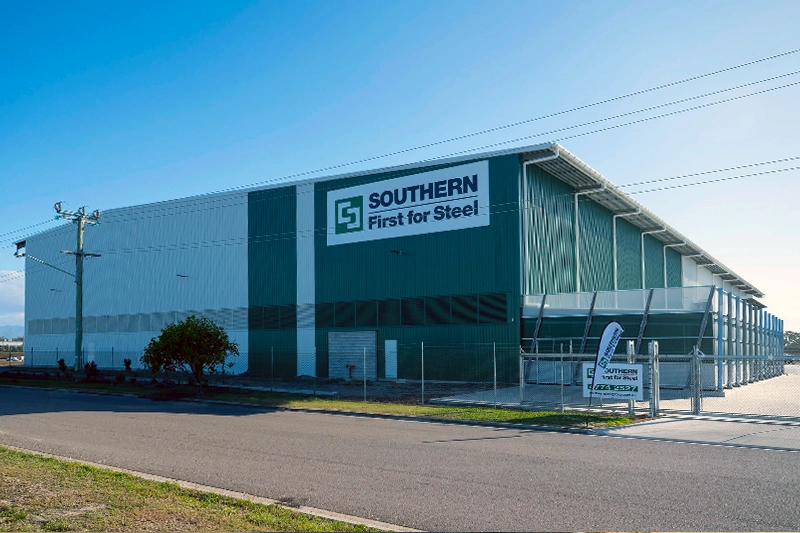 Exterior view of Southern Steel Queensland Townsville office